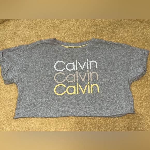 Calvin Klein Cropped Top - Picture 1 of 3
